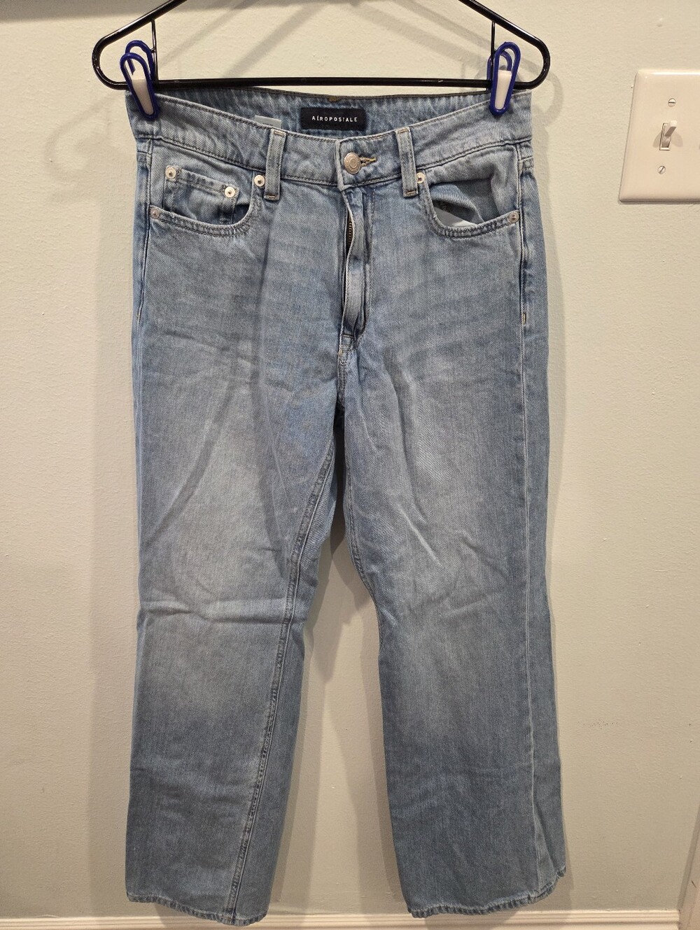 Aeropoststale High Rise Wide Leg Jean